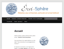 Tablet Screenshot of ecri-sphere.com